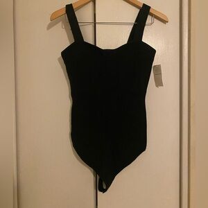 Abercrombie & Fitch Black Bodysuit in XL